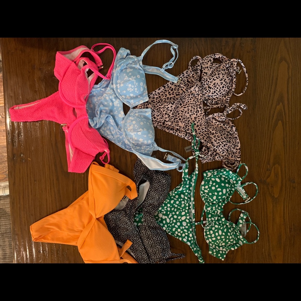 Shein swimsuits large group of 6